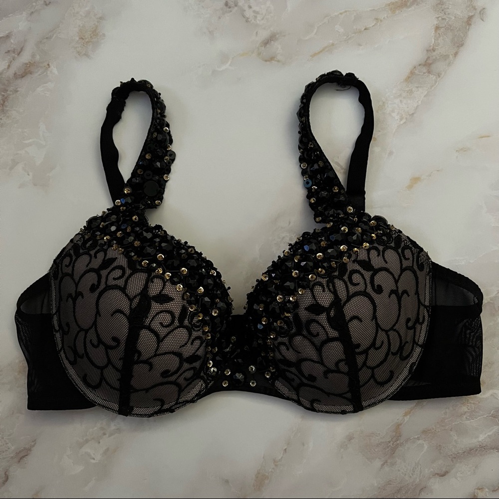 Vintage Marciano Beaded Bra